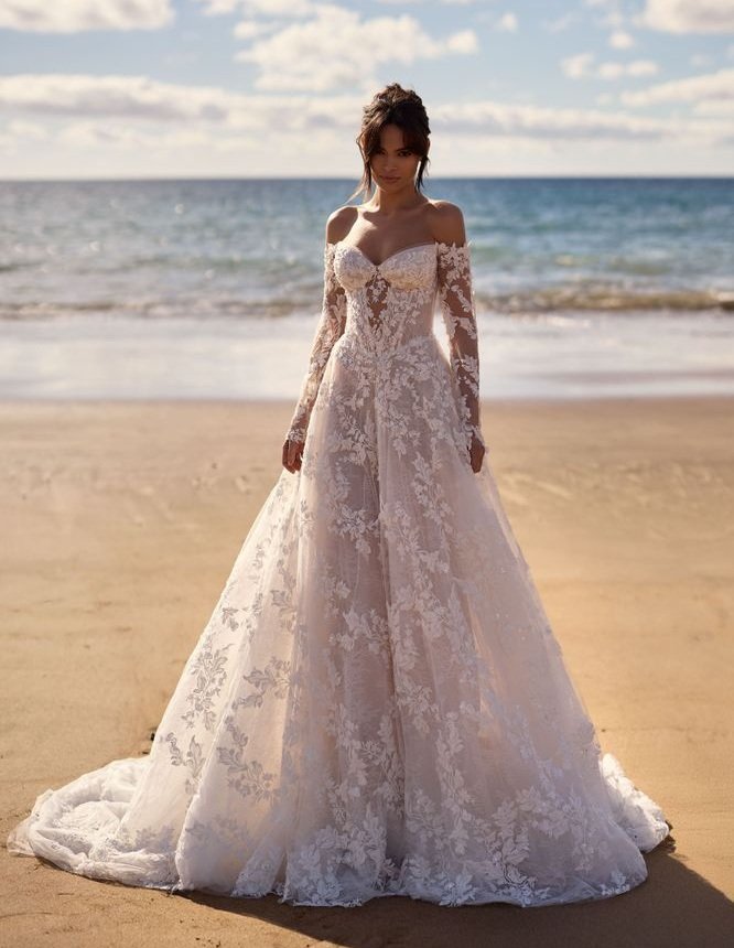 весільна сукня рибка